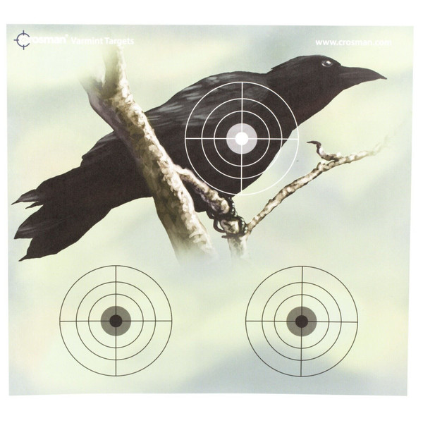 Crosman Pistol Varmint w/Three Targets 9.75 x 9 Inch 20/Pack 496