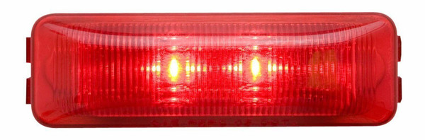 Optronics 2-Diode Fleet Count Red Thinline LED Clearance Marker Trailer Light