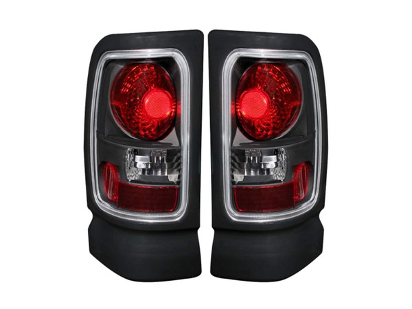 Anzo USA 211048 Dodge Ram Black Tail Light Assembly - (Sold in Pairs)