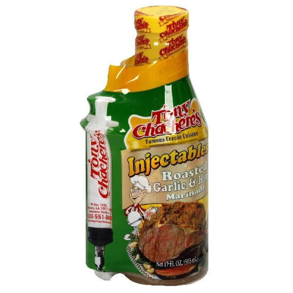 Tony Chachere's Marinade Roasted Garlic & Herb w/ Injector 17.0 Oz