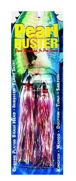 Boone Duster Fish Lure Pearl Duster 3" Pink/Pearl 2/Pk 00641