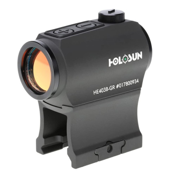 Holosun Micro Green Dot Sight LED 2MOA with Mount Black HE403B-GR Elite
