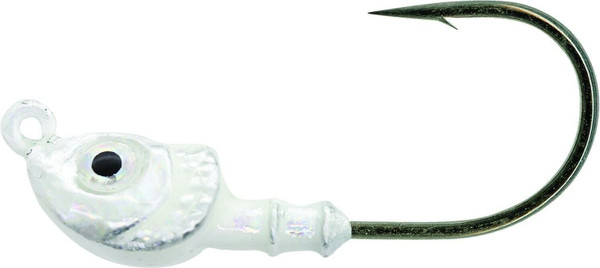 Mustad SSD786-1/8-PEA-4 Elite Inshore Darter Jighead, 1/8 oz Pearl, 4/Pack