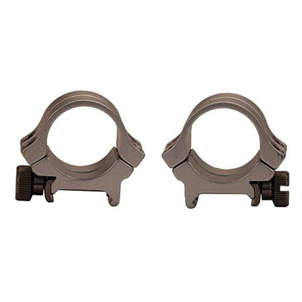 1" Ring Quad Lock Medium Silver, Clam 49055