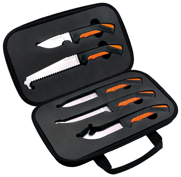 Cold Steel CS-FX-FLDKIT: Fixed Blade Hunting Kit / 5 Knife Set