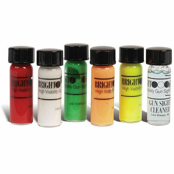 NEW! Truglo Paint Bright Sight Kit High Visibility Red/White/Gr/Or/Yel TG985A