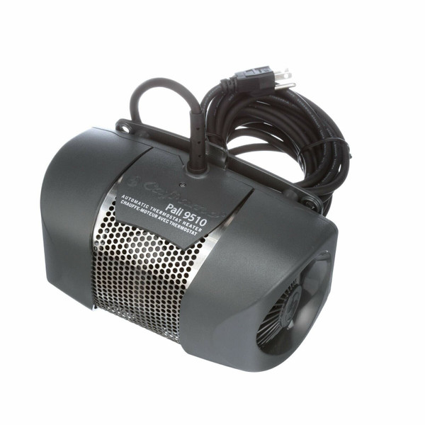 Caframo Pali Engine Compartment Heater, Small, Silver/Black Caframo Pali Engine Compartment Heater, Small, Silver/Black
