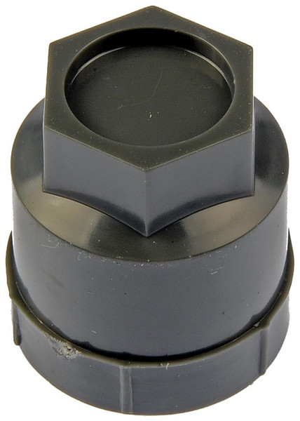 Dorman 611-606: Gray Wheel Nut Cover M24-2.0, Hex 19mm