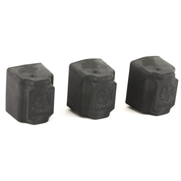 Ruger BX Dust Cover Fits BX-1/BX25 & 10/22 Magazines Polymer Black 3/Pack 90403