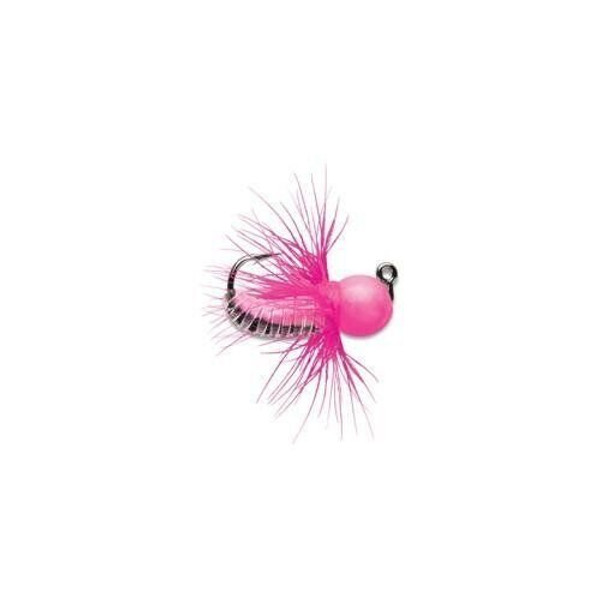 VMC Tungsten Fly Jig 1/16 oz Glow Pink