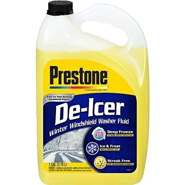 Prestone As-250 De-icer Windshield Washer Fluid, 1 Gallon