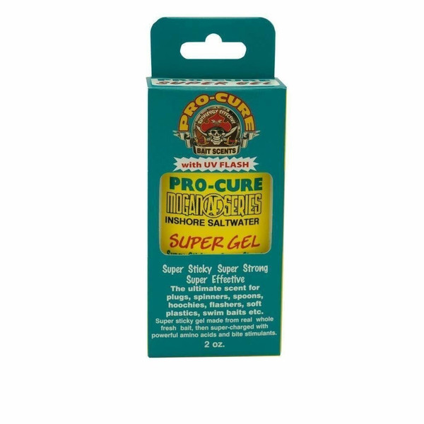 Pro-Cure Mogan Series Inshore Saltwater Super Gel, 2 Ounce