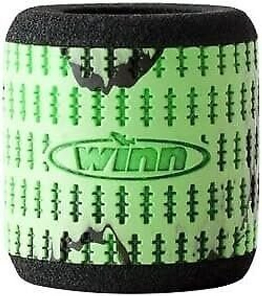 Winn Reel Grip Sleeve, Chartreuse/Black