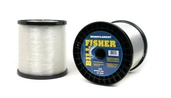 Billfisher Premium Bulk Mono Line 4lb Spool 150lb 1296yd 1.30mm Clear SS4C-150