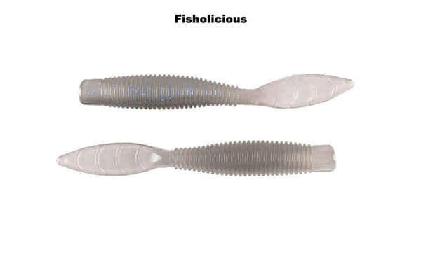 Missile Baits Ned Bomb 3.25" Ned Rig Worm Ribbed Body Bass Fishing MBNB325-FSLS Missile Baits Ned Bomb 3.25" Ned Rig Worm Ribbed Body Bass Fishing MBNB325-FSLS