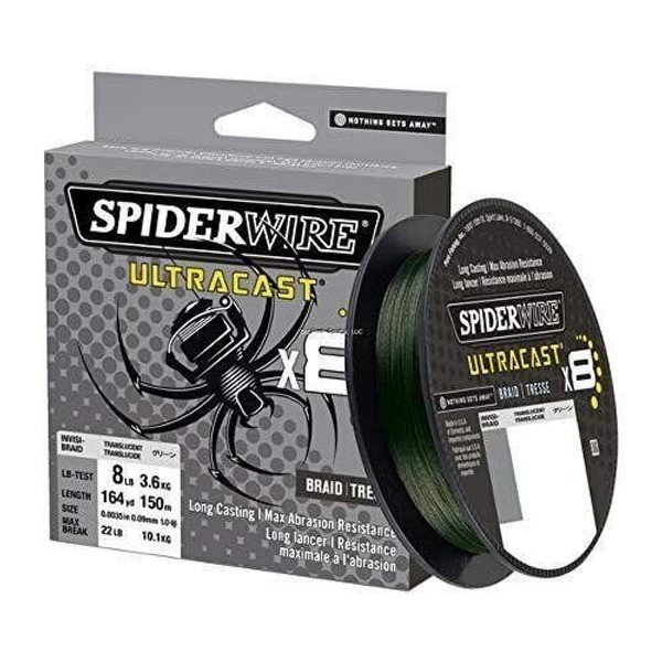 Spiderwire Ultracast Braid Ultimate Braid-Moss Green 0.013in | 0.33mm