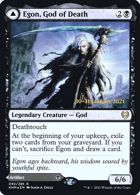 Egon, God of Death // Throne of Death (PKHM) (Foil) (#92s)