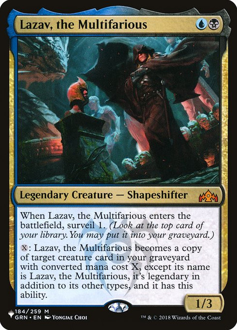 Lazav, the Multifarious (PLST) (#GRN-184)