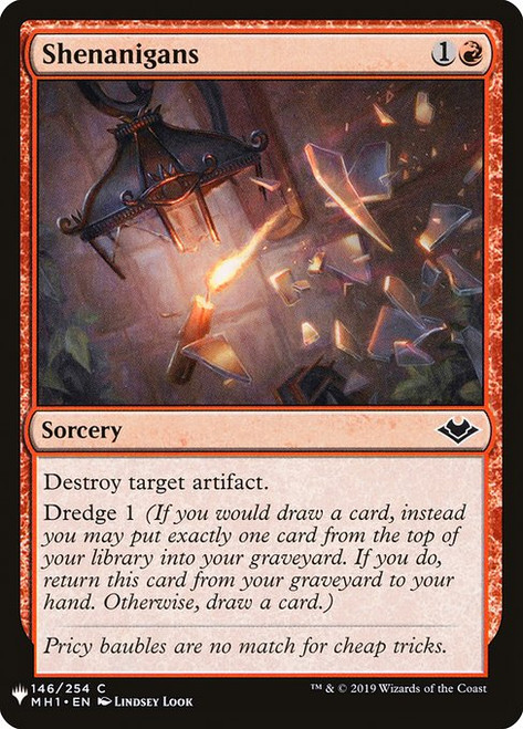 Shenanigans (PLST) (#MH1-146)