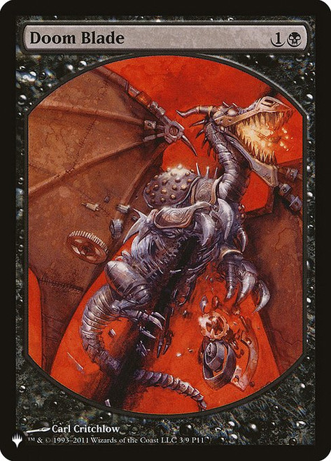 Doom Blade (PLST) (Full Art) (#P11-3)