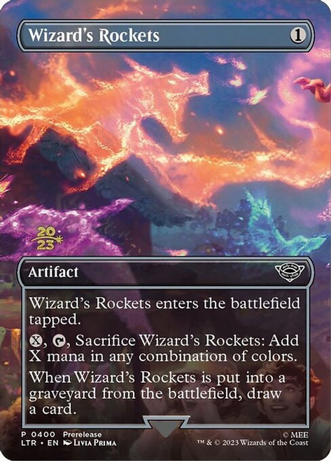 Wizard's Rockets (PLTR) (Foil) (Borderless) (#400s)