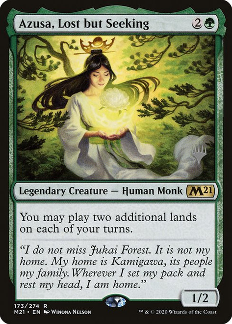 Azusa, Lost but Seeking (PM21) (Foil) (#173p)