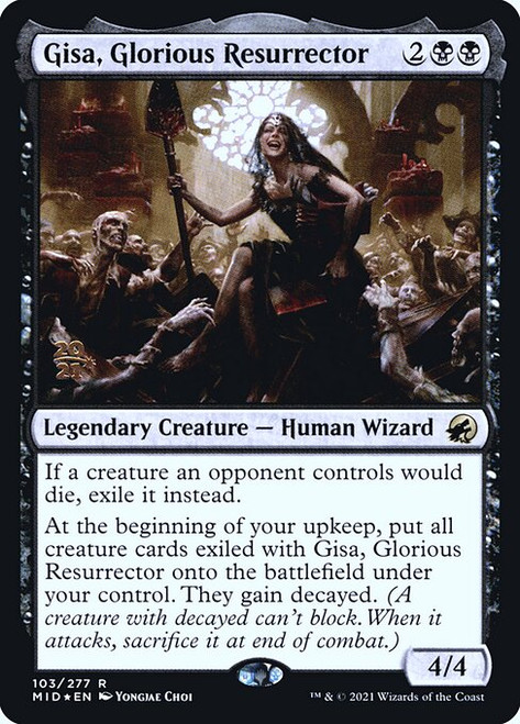 Gisa, Glorious Resurrector (PMID) (Foil) (#103s)