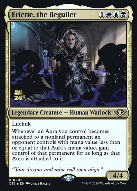 Eriette, the Beguiler (POTJ) (Foil) (#202s)