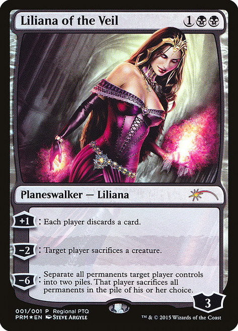 Liliana of the Veil (PPRO) (Foil) (#2015)