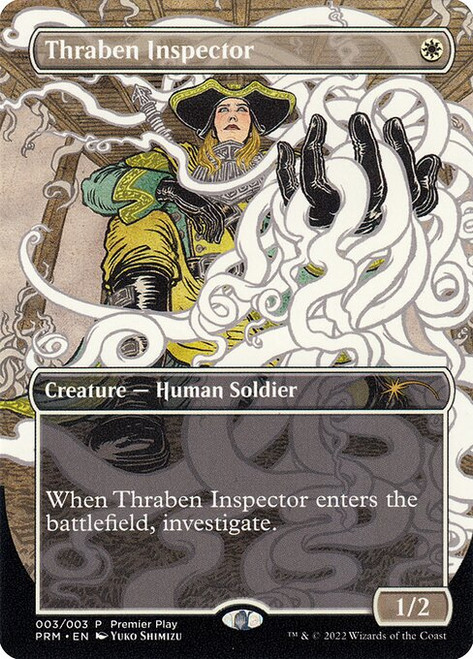 Thraben Inspector (PRCQ) (Foil) (Borderless) (#3)