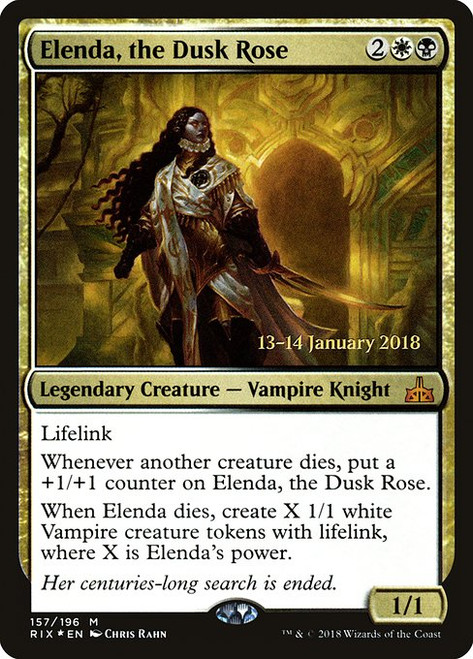 Elenda, the Dusk Rose (PRIX) (Foil) (#157s)