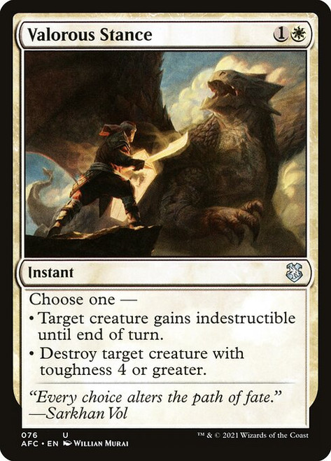 Valorous Stance (AFC) (#76)