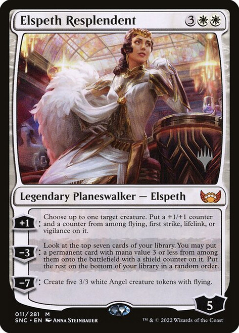 Elspeth Resplendent (PSNC) (Foil) (#11p)