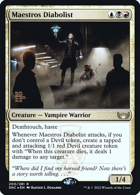 Maestros Diabolist (PSNC) (Foil) (#200s)