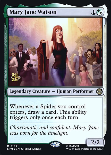 Mary Jane Watson (PSPM) (Foil) (#134s)