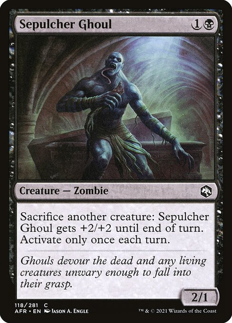 Sepulcher Ghoul (AFR) (Foil) (#118)