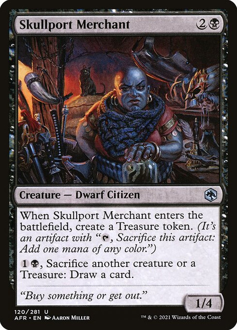 Skullport Merchant (AFR) (Foil) (#120)