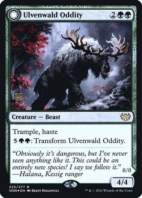 Ulvenwald Oddity // Ulvenwald Behemoth (PVOW) (Foil) (#225s)