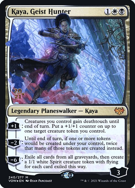 Kaya, Geist Hunter (PVOW) (Foil) (#240s)