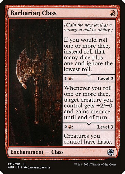 Barbarian Class (AFR) (#131)