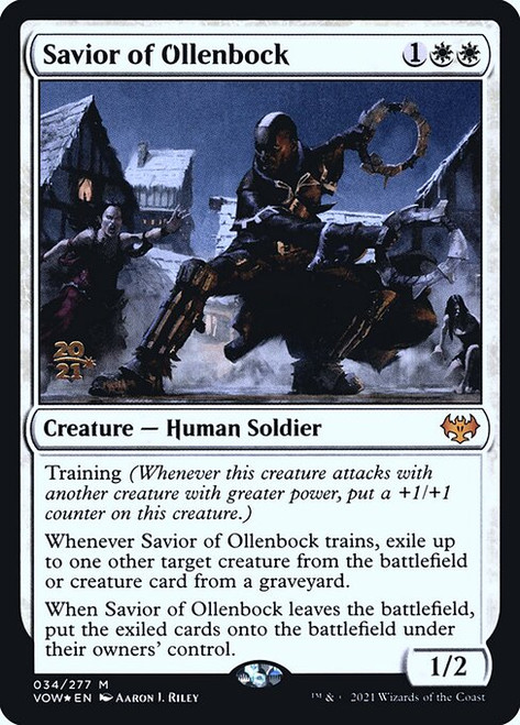 Savior of Ollenbock (PVOW) (Foil) (#34s)