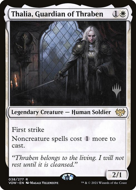 Thalia, Guardian of Thraben (PVOW) (Foil) (#38p)