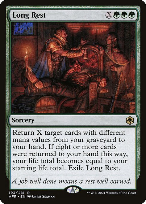 Long Rest (AFR) (Foil) (#193)