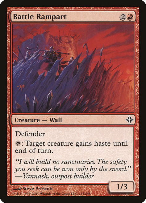 Battle Rampart (ROE) (Foil) (#135)