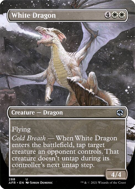 White Dragon (AFR) (Borderless) (#288)