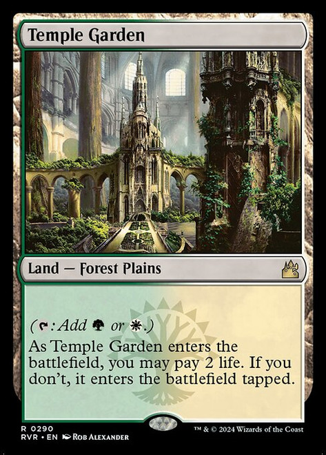 Temple Garden (RVR) (Foil) (#290)
