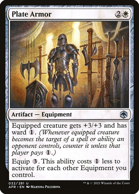 Plate Armor (AFR) (Foil) (#32)