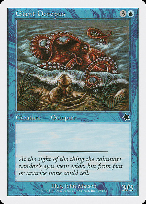 Giant Octopus (S99) (#39)