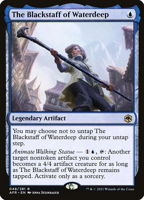 The Blackstaff of Waterdeep (AFR) (Foil) (#48)