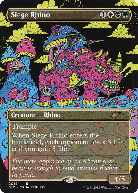 Siege Rhino (SLC) (Foil) (Full Art) (#2014)